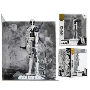 ToyShnip Marvel Deadpool The New Mutants #98 Line Art 1:10 Scale Posed Figure with Scene - Gold Label Exclusive — Action &