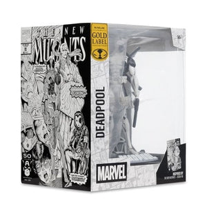 ToyShnip Marvel Deadpool The New Mutants #98 Line Art 1:10 Scale Posed Figure with Scene - Gold Label Exclusive — Action &