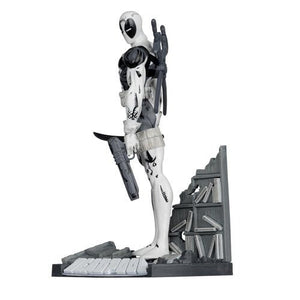 ToyShnip Marvel Deadpool The New Mutants #98 Line Art 1:10 Scale Posed Figure with Scene - Gold Label Exclusive — Action &