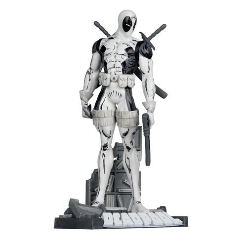 ToyShnip Marvel Deadpool The New Mutants #98 Line Art 1:10 Scale Posed Figure with Scene - Gold Label Exclusive — Action &