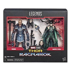 ToyShnip Marvel Legends 80th Anniversary Skurge and Hela 6-Inch Action Figures — Toys & Games