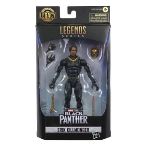 ToyShnip Marvel Legends Black Panther Legacy Collection Erik Killmonger 6-Inch Action Figure — Action & Toy Figures