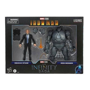 ToyShnip Marvel Legends Infinity Saga Iron Man Iron Monger 6-Inch Scale Action Figures — Action & Toy Figures