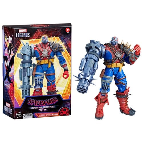 ToyShnip Marvel Legends Spider-Man Across The Spider-Verse Cyborg Spider-Woman Deluxe 6-Inch Action Figure — Action & Toy