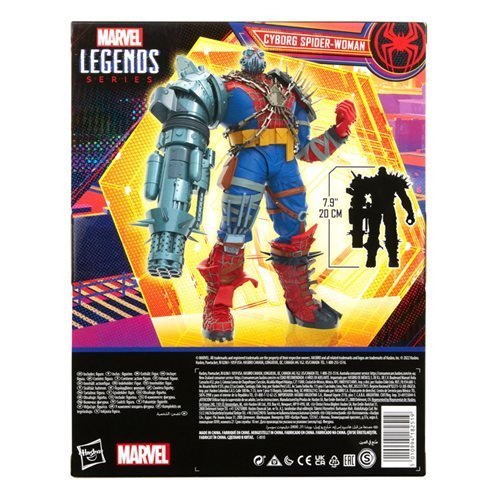 ToyShnip Marvel Legends Spider-Man Across The Spider-Verse Cyborg Spider-Woman Deluxe 6-Inch Action Figure — Action & Toy
