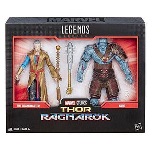 ToyShnip Marvel Legends Thor Ragnarok Grandmaster and Korg 6-Inch Action Figures — Toys & Games