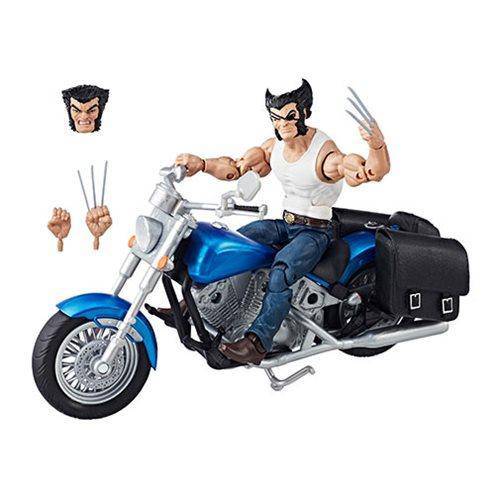 ToyShnip Marvel Legends Vehicle Ultimate Action Figures: Wolverine and Motorcycle — Toys & Games
