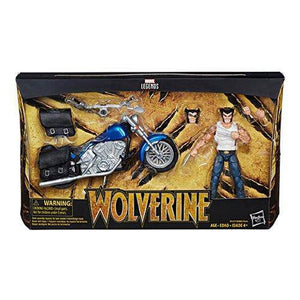ToyShnip Marvel Legends Vehicle Ultimate Action Figures: Wolverine and Motorcycle — Toys & Games