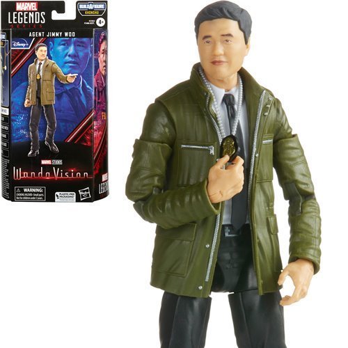 ToyShnip Marvel Legends WandaVision Agent Jimmy Woo 6-Inch Action Figure — Action & Toy Figures