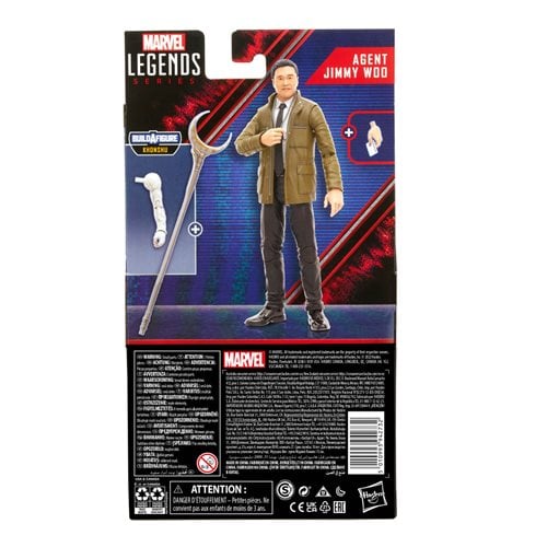 ToyShnip Marvel Legends WandaVision Agent Jimmy Woo 6-Inch Action Figure — Action & Toy Figures