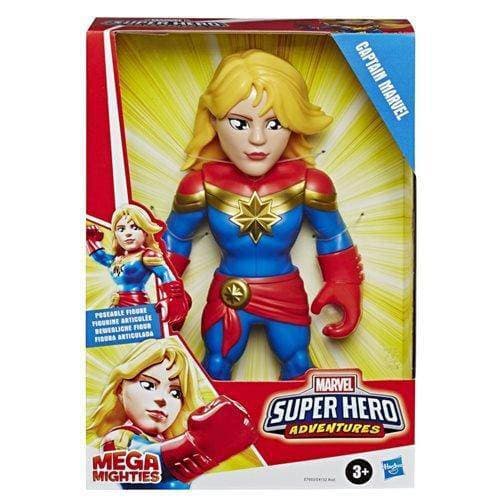 ToyShnip Marvel Super Hero Adventures Mega Mighties Captain Marvel 9-Inch Action Figure — Toys & Games