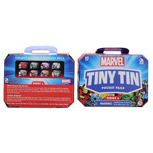 ToyShnip Marvel Tiny Tins Series 1 - (2) Random box — Toys & Games