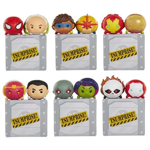 ToyShnip Marvel Tsum Tsum 3-Pack Mini-Figures Series 4 - Select Figure(s) — Toys & Games