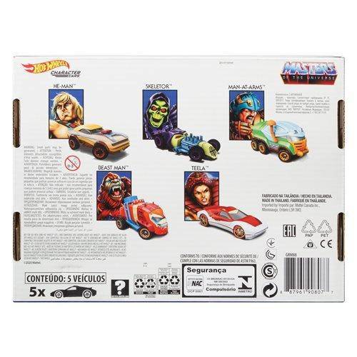 ToyShnip Masters of the Universe Hot Wheels Character Car 5-Pack — Action & Toy Figures