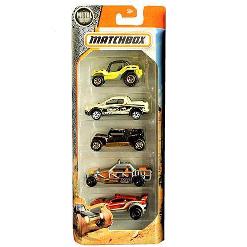 ToyShnip Matchbox 2016 1:64 Desert cars 5-Car Pack - DJY02 — Toys & Games