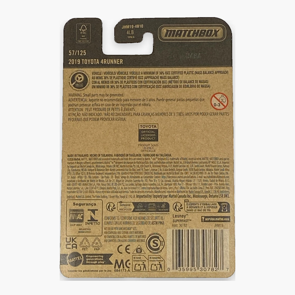 Matchbox 2019 Toyota 4Runner | Matchbox Series 57/125