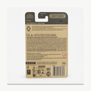 Matchbox 2022 Renault Megane | Matchbox 70 Years Series 100/100 - Echo Six Hobbies
