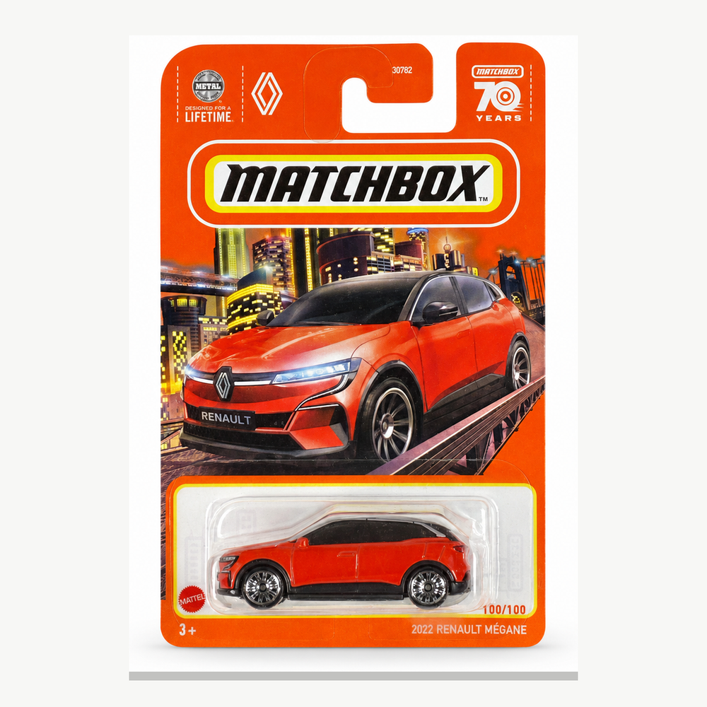 Matchbox 2022 Renault Megane | Matchbox 70 Years Series 100/100 - Echo Six Hobbies