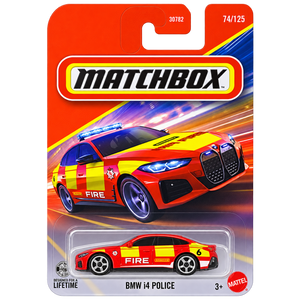 Matchbox BMW i4 Police | Matchbox Series 74/125
