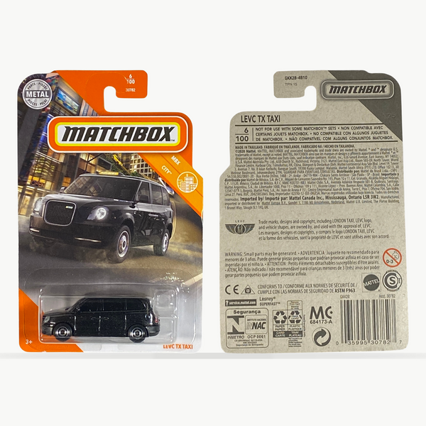 Matchbox Levc TX Taxi | City Series 6/100