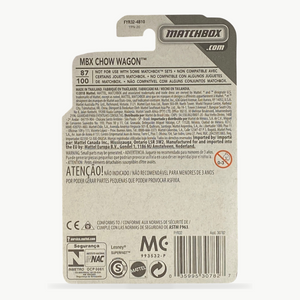 Matchbox MBX Chow Wagon | Service Series 9/20 - Echo Six Hobbies