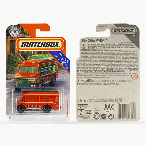 Matchbox MBX Chow Wagon | Service Series 9/20 - Echo Six Hobbies