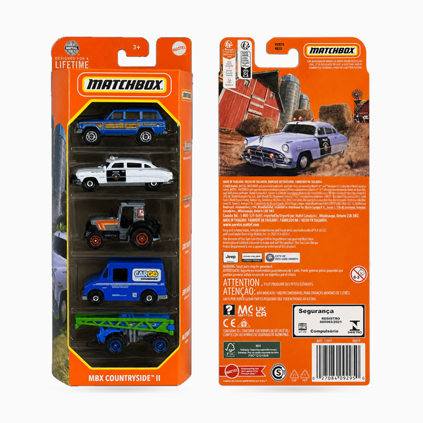 Matchbox 5 Packs - MBX Countryside II