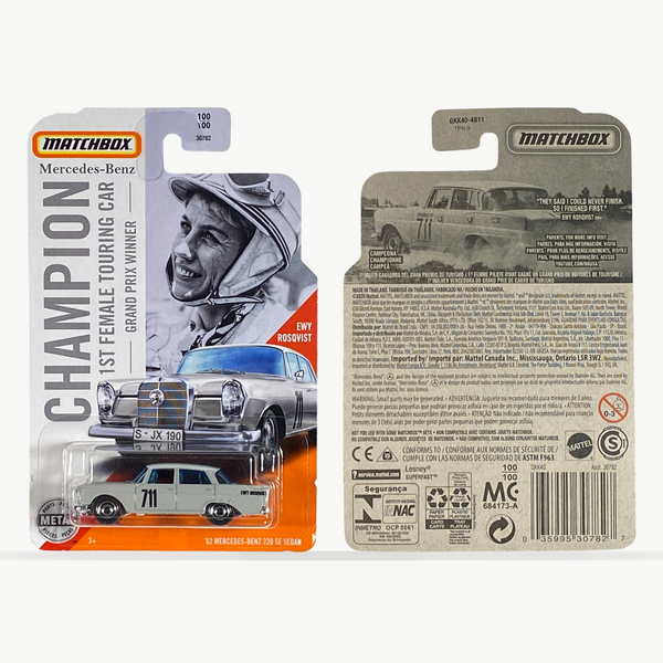 Matchbox '62 Mercedes-Benz 220 SE | Matchbox Series 100/100 - Echo Six Hobbies
