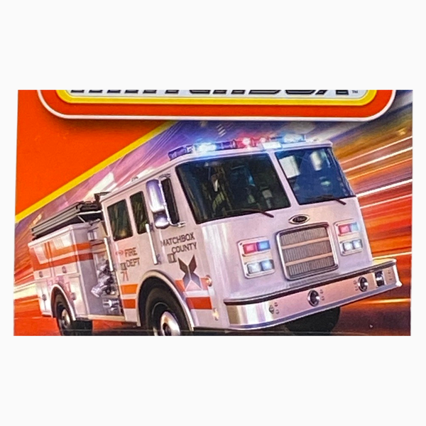 Matchbox Pierce Arrow XT Fire Engine / Camion De Pompiers 104/125