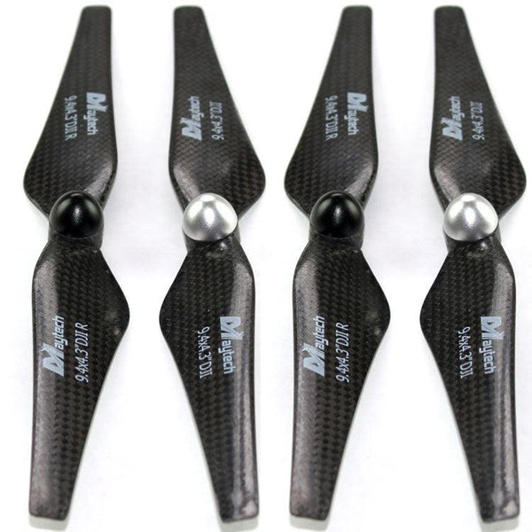 Carbon Fiber 9" 9443 Self-Tightening Propeller Prop CW CCW DJI Phantom 2 Vision
