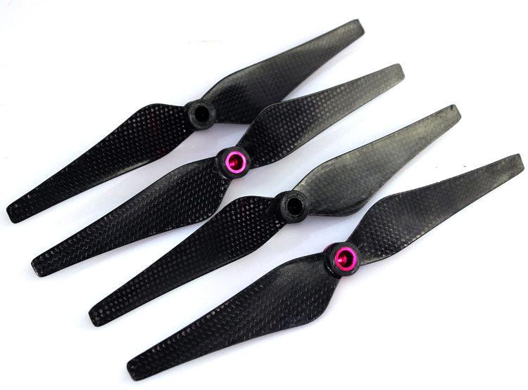 2 Pairs Carbon Fiber Propeller self-lock for DJI Phantom 2 Vision+ Plus 9.4 x 4.3