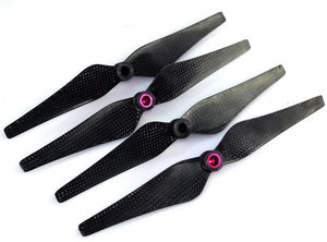 2 Pair 9" 9443 Carbon Fiber DJI Phantom 2 Vision+ Self-Tightening Propeller Prop