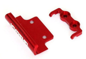Kyosho MBW029RB Aluminum Front & Rear Bumper Set (Red) Mini-Z Buggy