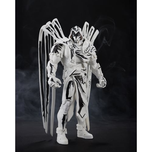 ToyShnip McFarlane Toys DC Multiverse Azrael Curse of the White Knight Sketch Gold Label 7-Inch Action Figure -