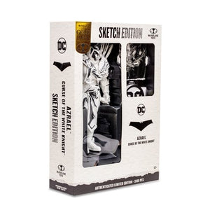 ToyShnip McFarlane Toys DC Multiverse Azrael Curse of the White Knight Sketch Gold Label 7-Inch Action Figure -