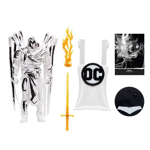 ToyShnip McFarlane Toys DC Multiverse Azrael Curse of the White Knight Sketch Gold Label 7-Inch Action Figure -