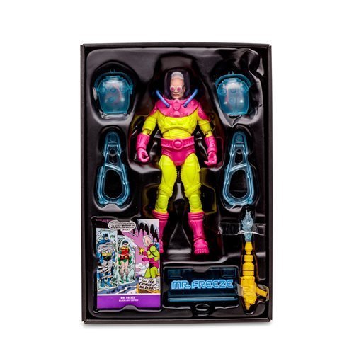 ToyShnip McFarlane Toys DC Multiverse Mr. Freeze Black Light Gold Label 7-Inch Scale Action Figure - Entertainment Earth