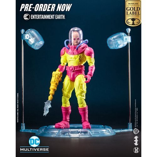 ToyShnip McFarlane Toys DC Multiverse Mr. Freeze Black Light Gold Label 7-Inch Scale Action Figure - Entertainment Earth