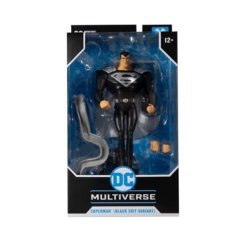 ToyShnip McFarlane Toys DC Multiverse Superman Black Suit Superman: The Animated Series 7-Inch Scale Action Figure — Action