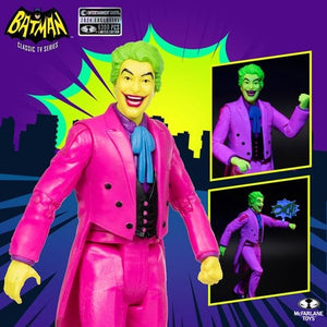 ToyShnip McFarlane Toys DC Retro The Joker Batman: Classic TV Series Black Light Gold Label 6-Inch Action Figure -