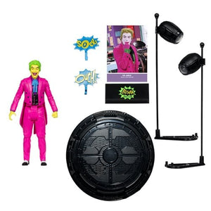 ToyShnip McFarlane Toys DC Retro The Joker Batman: Classic TV Series Black Light Gold Label 6-Inch Action Figure -