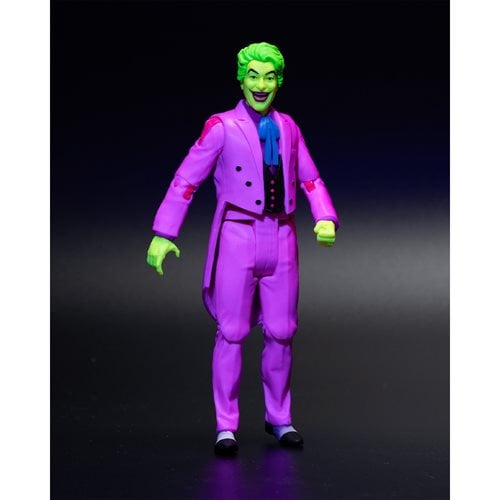ToyShnip McFarlane Toys DC Retro The Joker Batman: Classic TV Series Black Light Gold Label 6-Inch Action Figure -