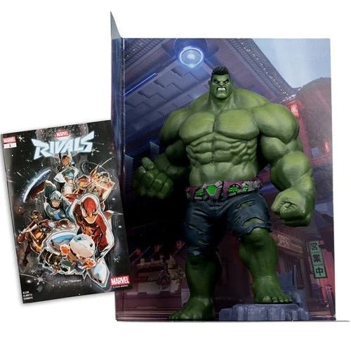 ToyShnip McFarlane Toys Marvel Rivals The Hulk 1:6 Scale Posed Figure with Scene and Comic — Action & Toy Figures
