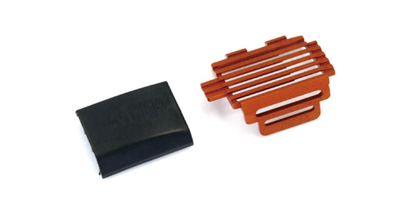 Kyosho Aluminum Motor Cover, for Mini-Z AWD, Orange