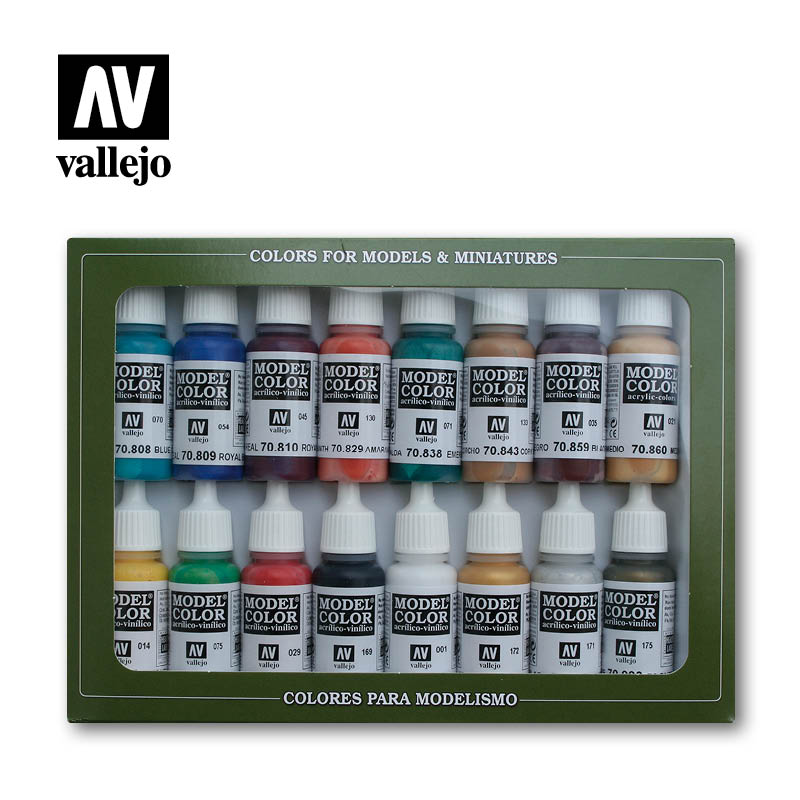 Little Shop of Magic Model Color Set: Medieval Colors (16) — Miniatures
