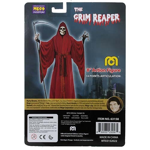 Mego Action Figure 8 Inch Grim Reaper