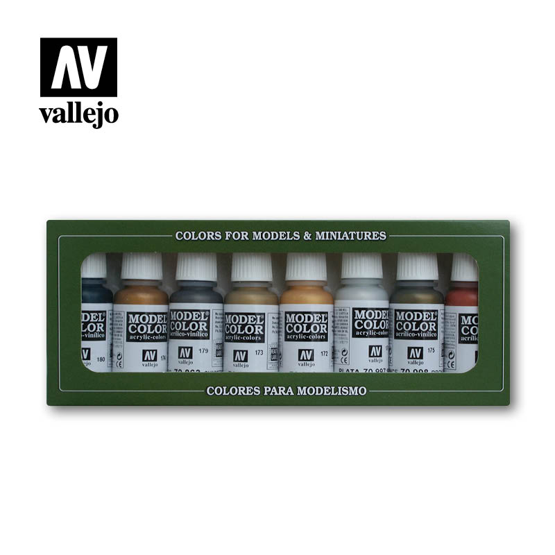 Little Shop of Magic Model Color Set: Metallic Colors (8) — Miniatures