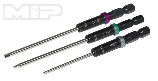 MIP Gen 2 Speed Tip Hex Driver Power Tool Tip Set (SAE) (1/16", 5/64" & 3/32")