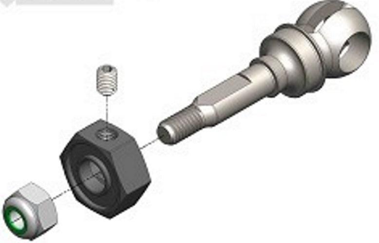 MIP 18151 X-Duty CVD Axle 11mm Offset /10mm x 5mm Bearing  Traxxas Slash/ 4x4