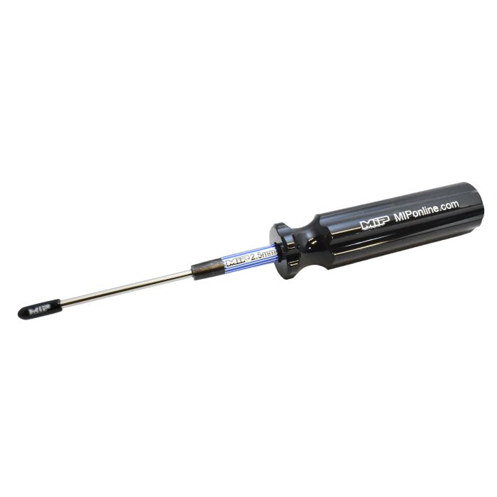 MIP - Moore's Ideal Products MIP 2.5mm Black Handle Ball End Hex Driver Wrench